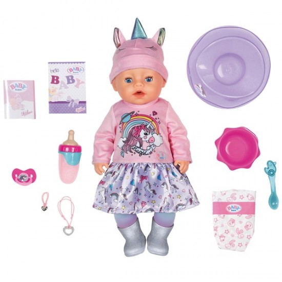 BABY born 43cm Magic Girl - Light Pink Outfit