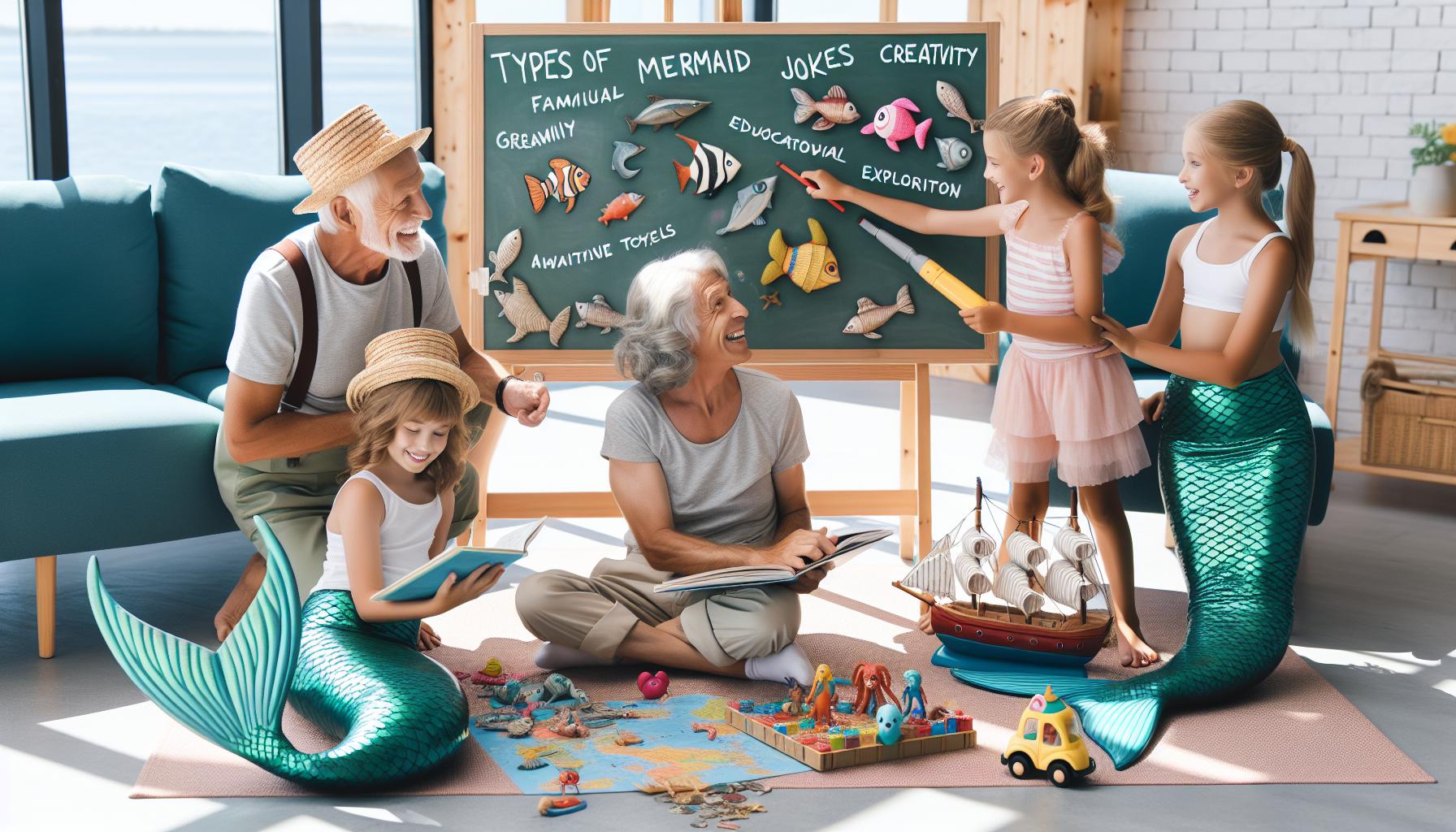 Types of Mermaid Jokes that Appeal to Different Age Groups