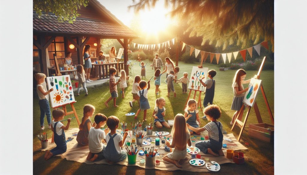 Painting Parties for Kids: Plan a Memorable Creative Experience