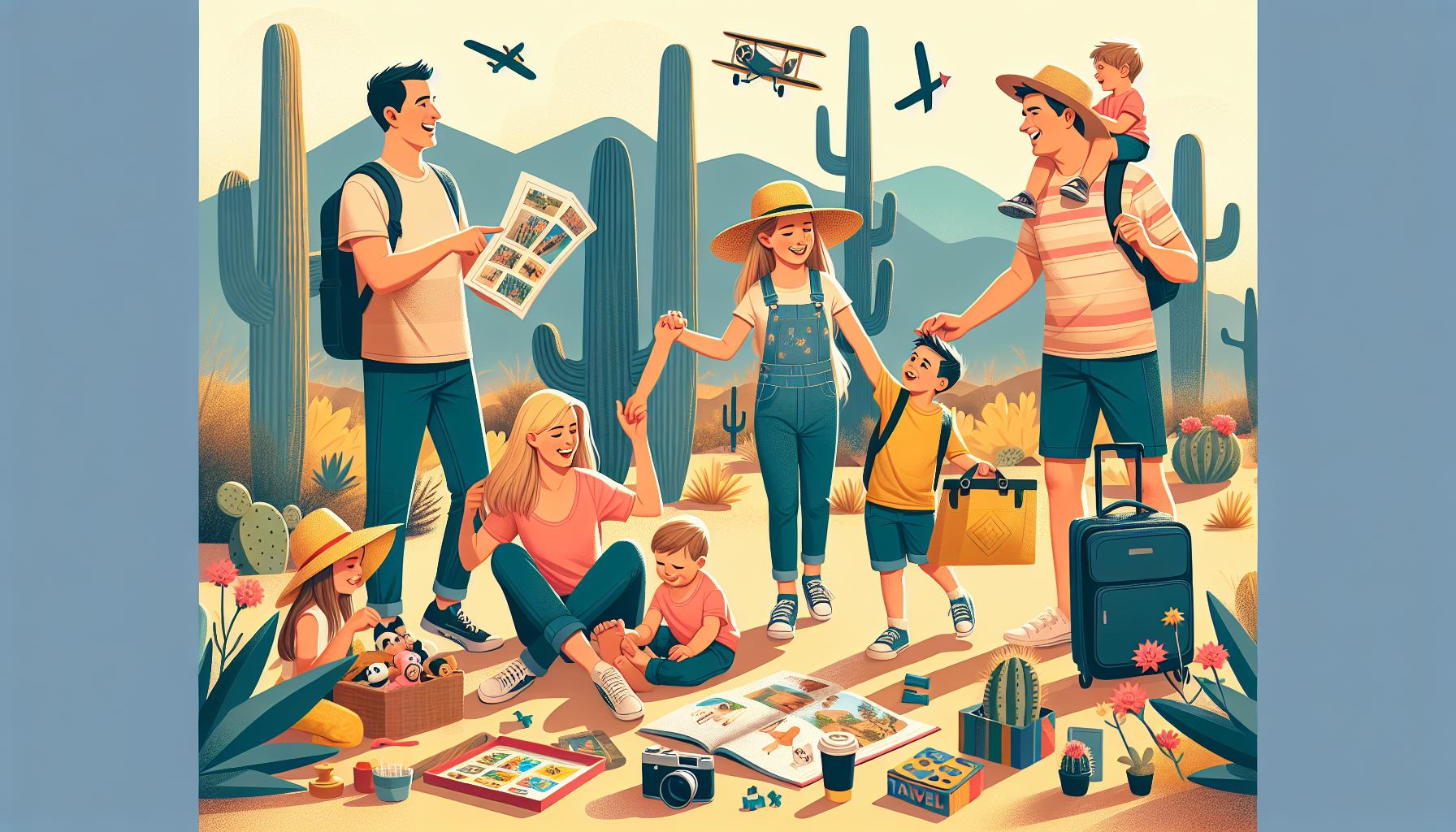Exploring Nature at Saguaro National Park with Kids