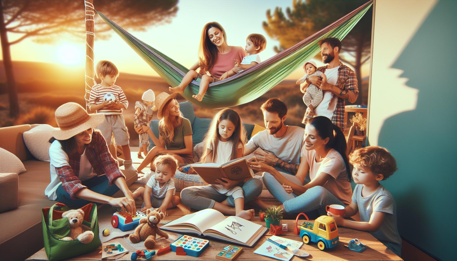 Hammock for Kids: Cozy and Fun Outdoor Hangouts Await 2 Choosing the Right Hammock Material for Your Child's Comfort and Safety