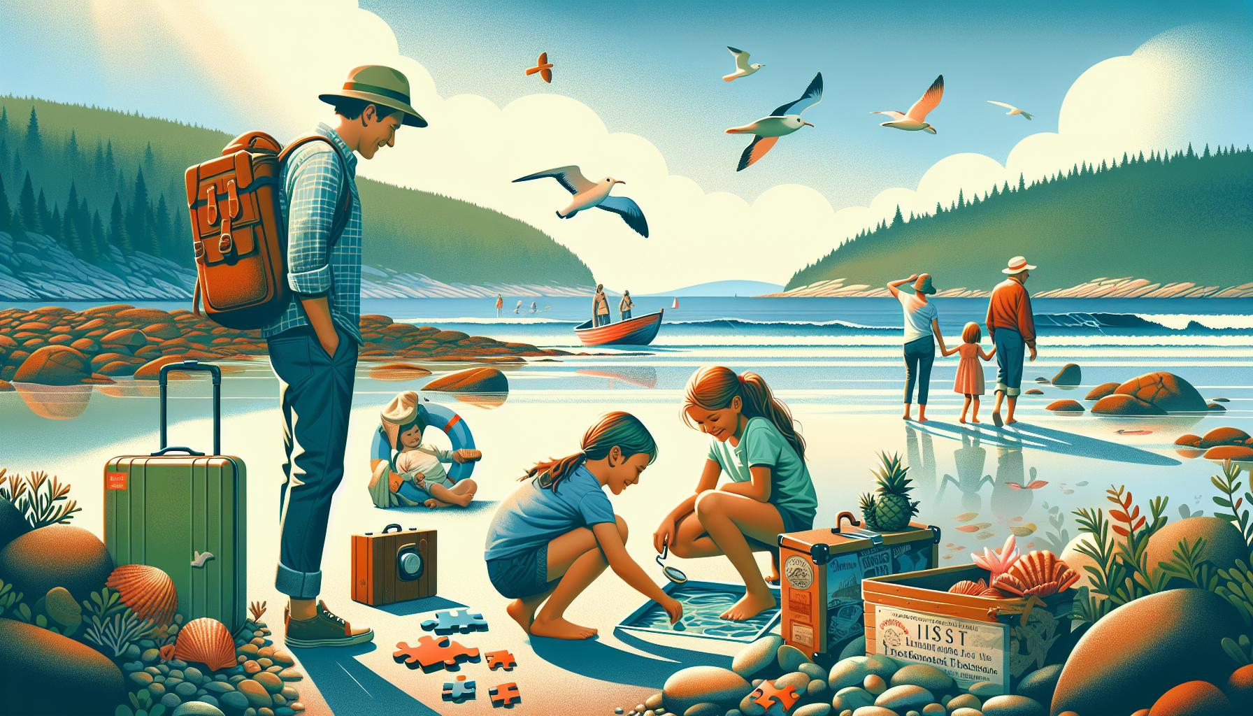 Things to Do with Kids in Maine: Explore Nature and Family Fun 2 Exploring Maine's Coastal Wonders: Beaches and Tidal Pools for Family Adventures