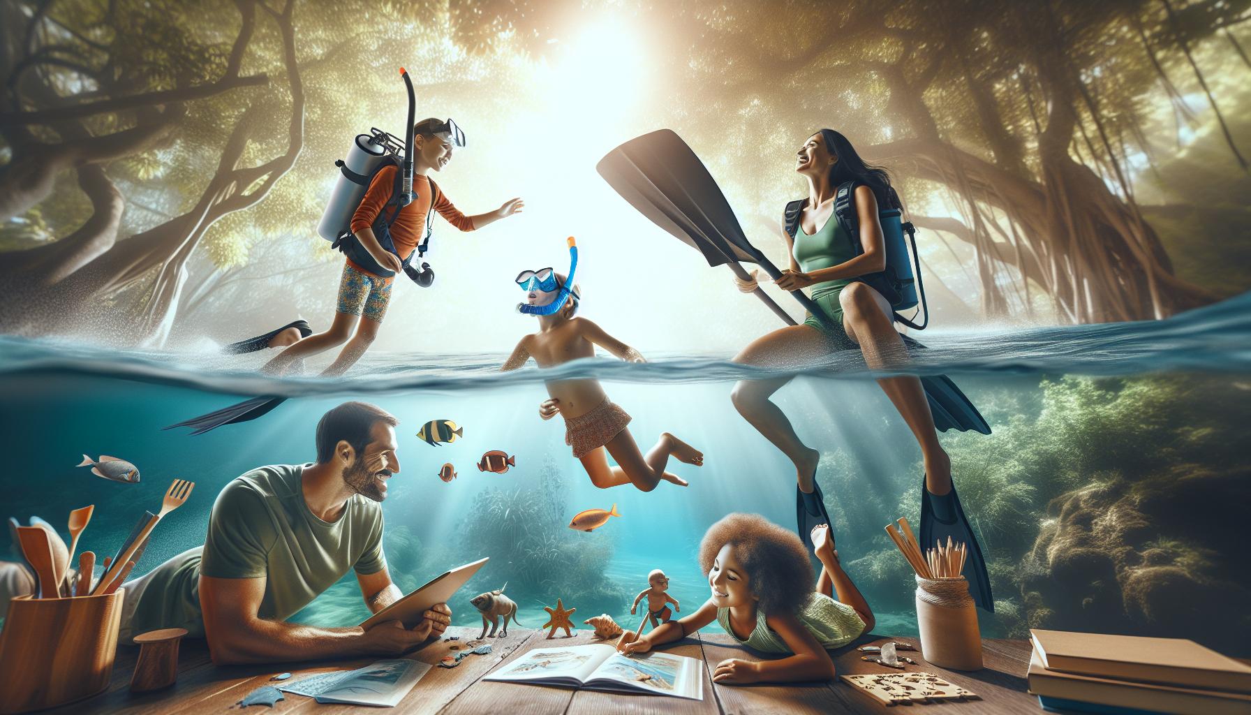Things to Do With Kids Fort Walton Beach: Family Sun and Sand Fun 3 Water Activities for Thrill-Seekers: From Snorkeling to Paddleboarding