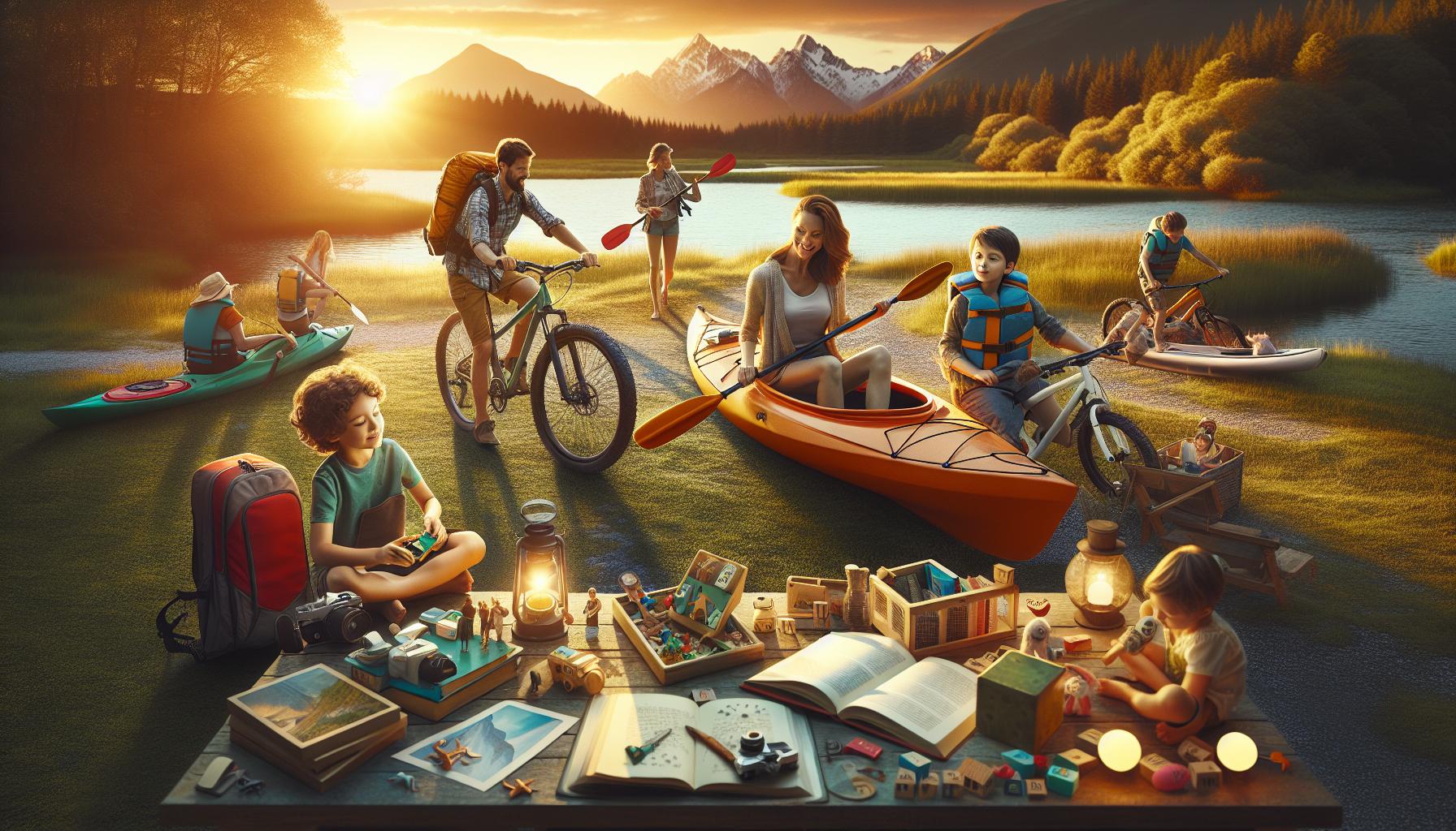 Engaging in Outdoor Adventures: Kayaking, Biking, and More