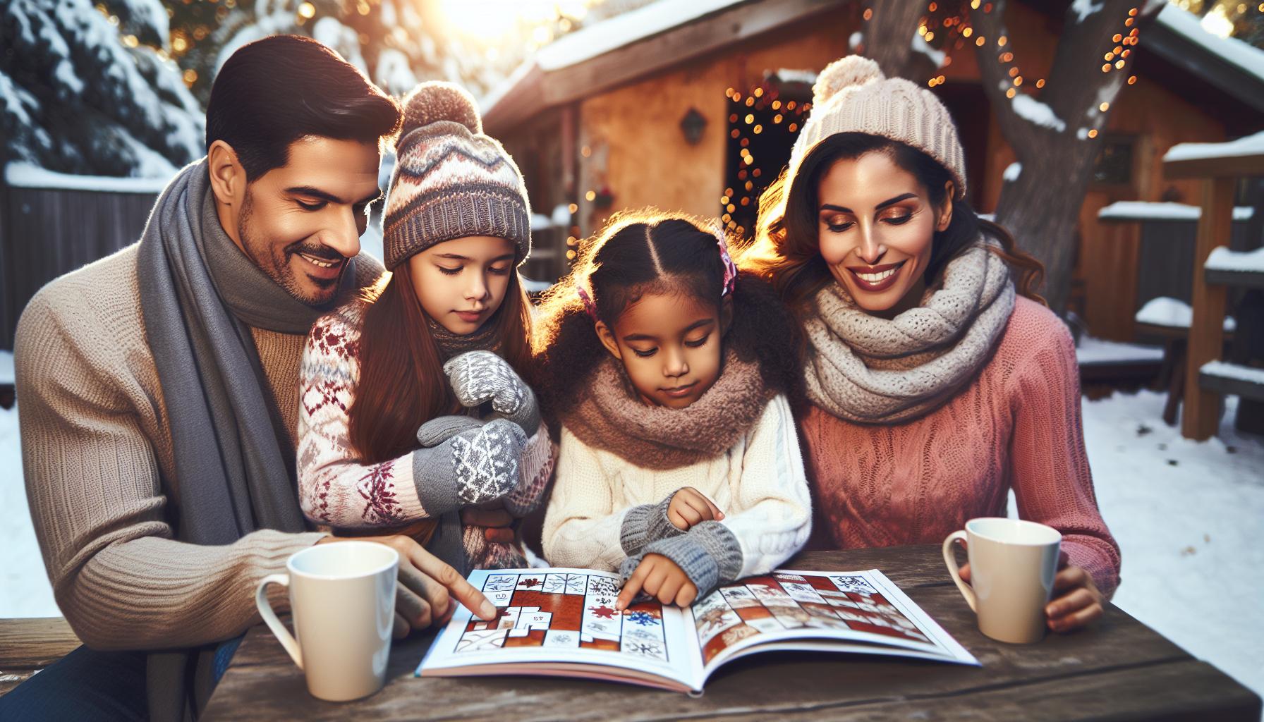 Winter Riddles as engaging Family Activities to encourage Critical Thinking