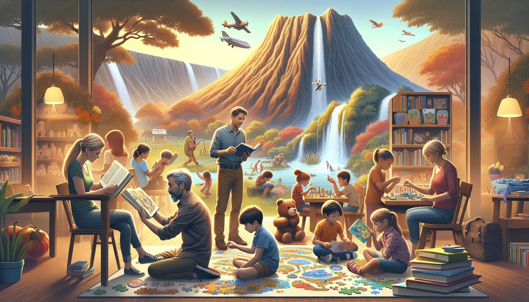 Engaging Activities for Kids: From Volcanoes to Waterfalls