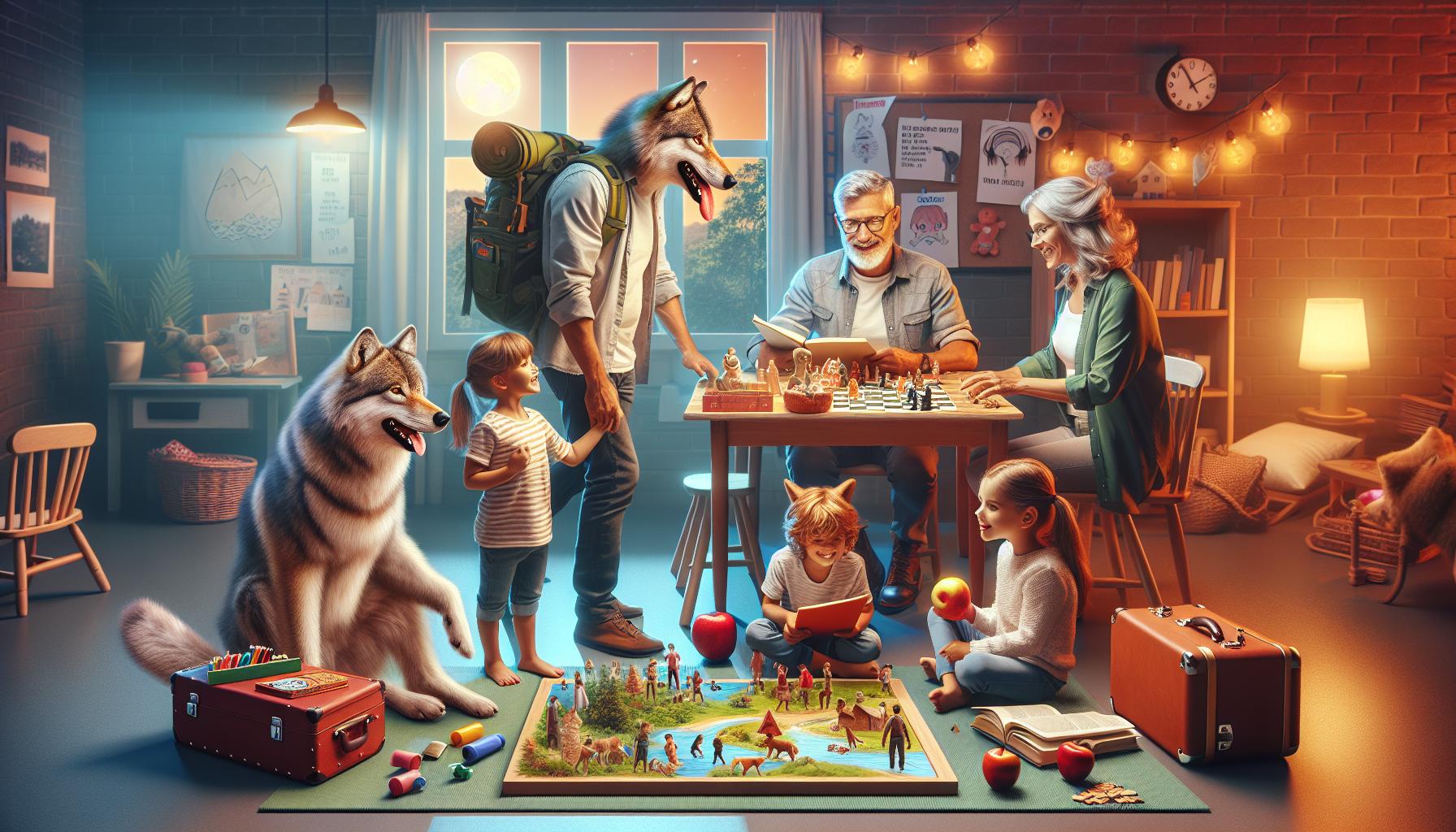 Understanding the Appeal of Wolf jokes in Children's Humor